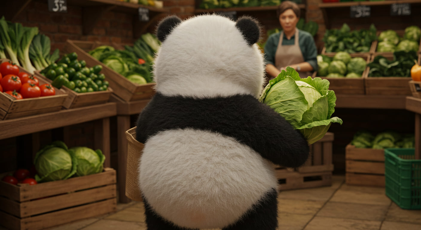 今日のパンダ