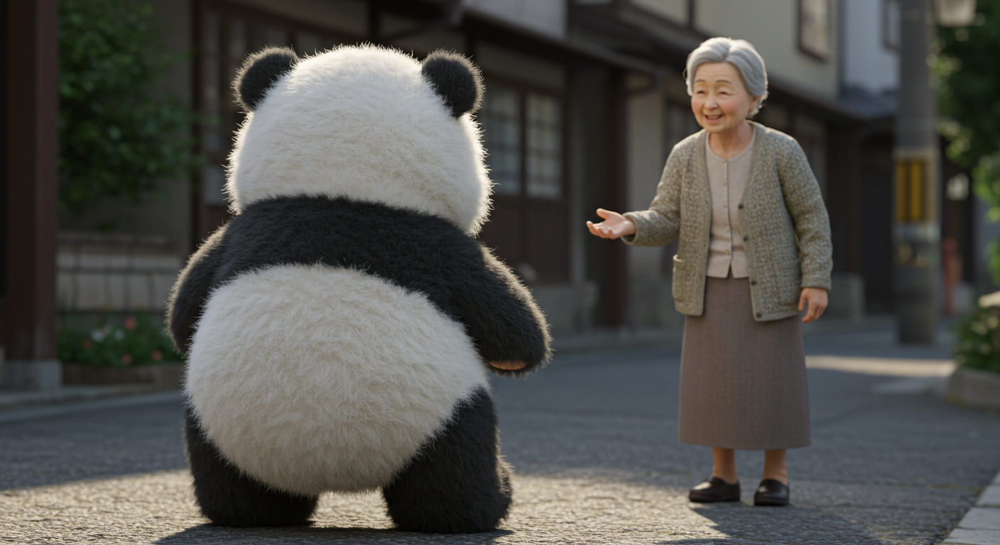 今日のパンダ