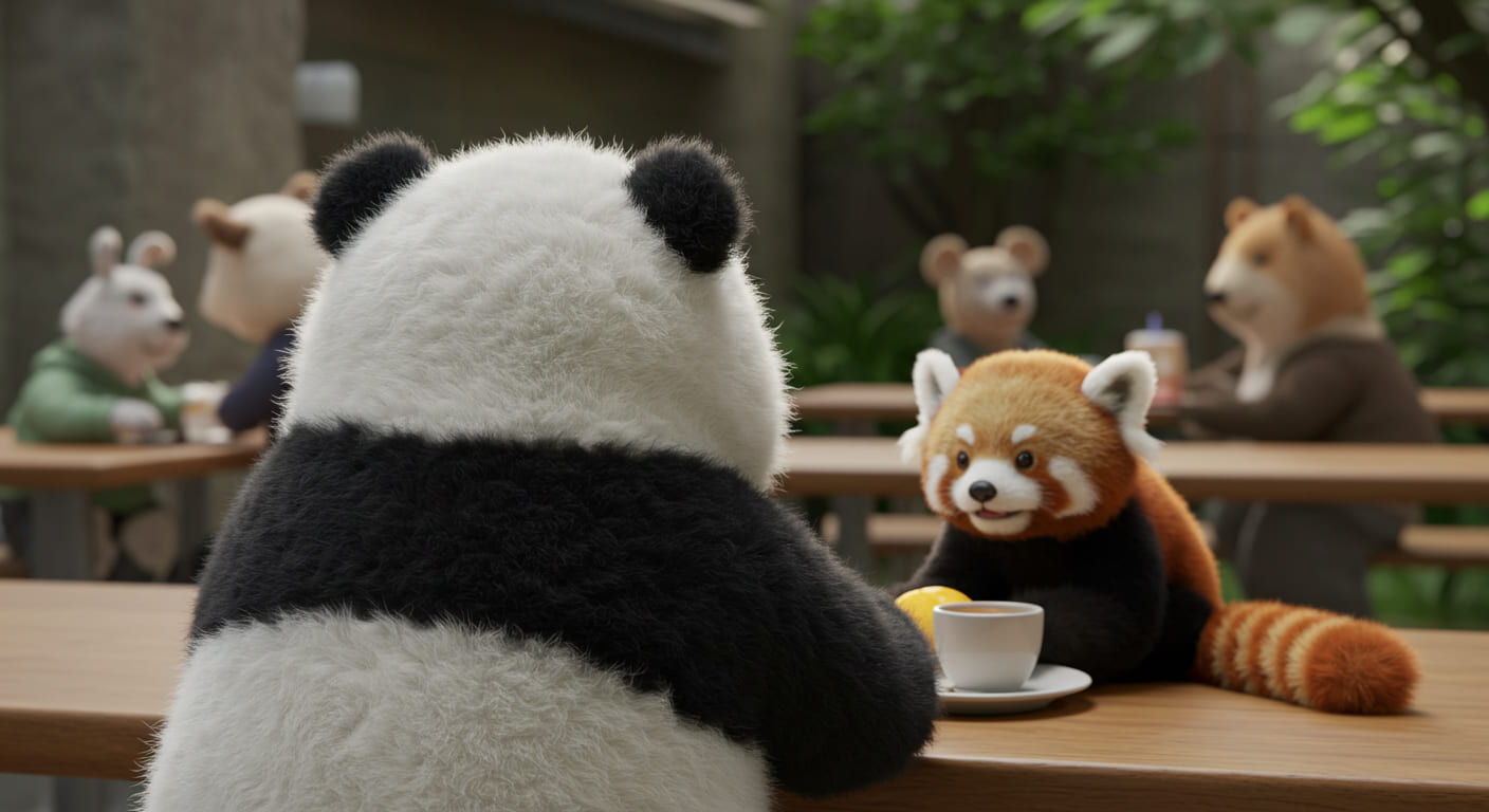 今日のパンダ