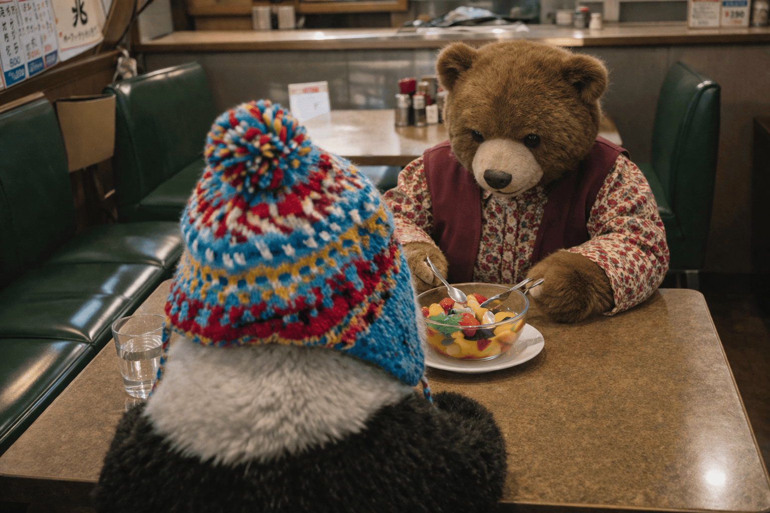 フルーツポンチとパンダ｜fruit punch and a panda