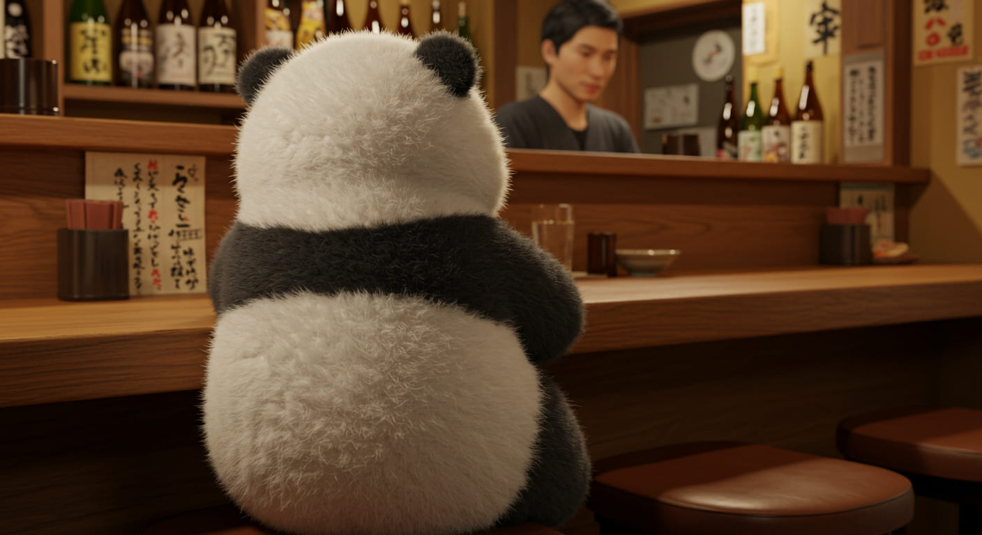 今日のパンダ